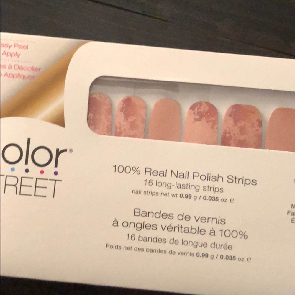 Color street nail stripes